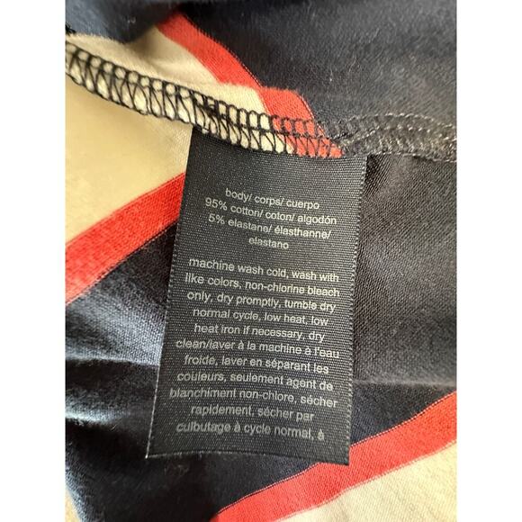 Tommy Hilfiger Nautical Stripe Fit & Flare Dress | Size L - Picture 8 of 9